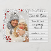 WinterFoto Save the Date (Vorne/Hinten)