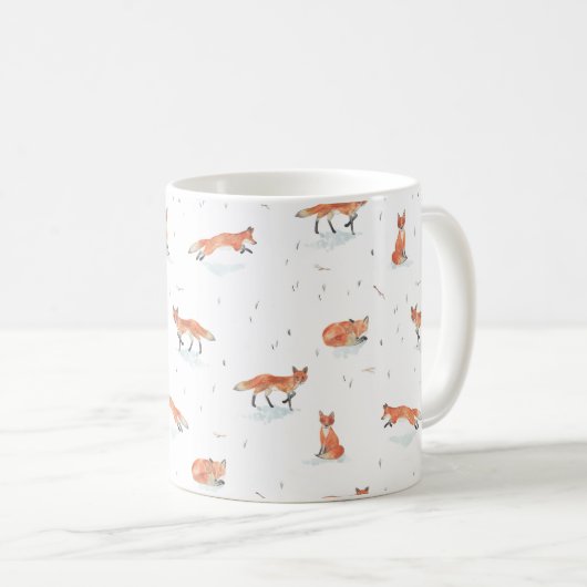 WinterFox Kaffeetasse (VorderseiteRechts)