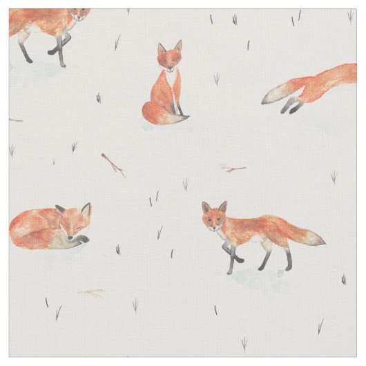 WinterFox Stoff (Nahaufnahme)