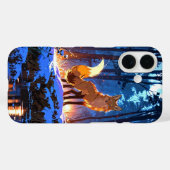 Winterfoxgeist Case-Mate iPhone Hülle (Rückseite (Horizontal))
