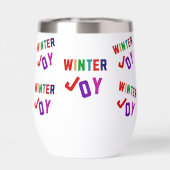 Winterfreude - Gemütliche, bunte Briefe (Rückseite)