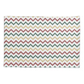 Winterfreude - Gemütliche, bunte Briefe Kissenbezug (Rückseite)