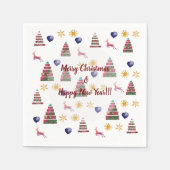 Winterfreude Serviette (Vorderseite)