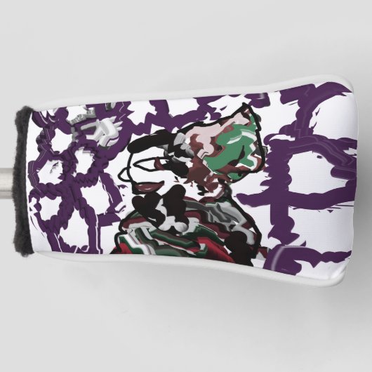 Winterfreudigkeit Golf Headcover (Vorderseite)