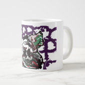 Winterfreudigkeit Jumbo-Tasse (Vorderseite Rechts)