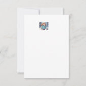 Winterfreunde Dankeskarte (Rückseite)