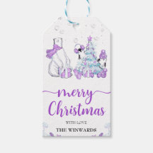 Winterfreunde Eisbär und Pinguine Weihnachten
