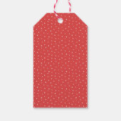 Winterfreunde | Eule Holiday Geschenkanhänger (Rückseite)