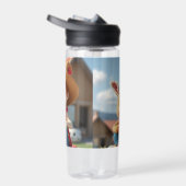 Winterfreunde im Glück Trinkflasche (Rechts)