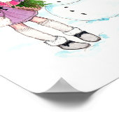 Winterfreunde Poster (Ecke)