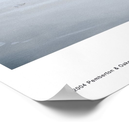 Winterfreunde Poster (Ecke)