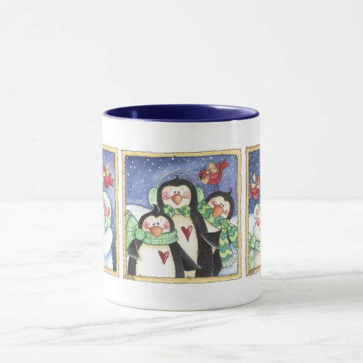 Winterfreunde Tasse (Zentrum)