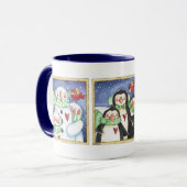 Winterfreunde Tasse (Vorderseite Links)