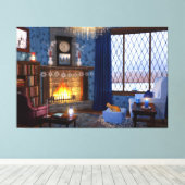 Winterfreundliche Canvas Print Leinwanddruck (Insitu (Holzboden))