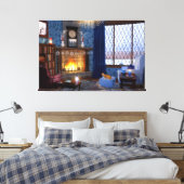 Winterfreundliche Canvas Print Leinwanddruck (Insitu (Schlafzimmer))