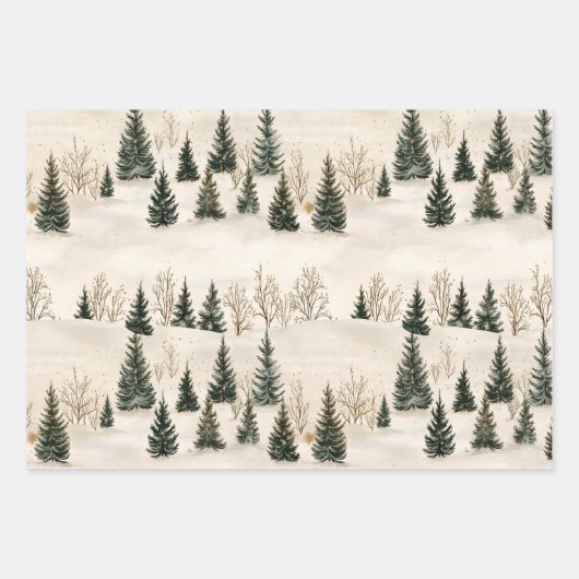 Winterfreundlichkeit Geschenkpapier Set (Vorderseite 3)