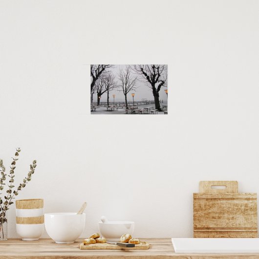 Winterfreundlichkeit Poster (Küche)