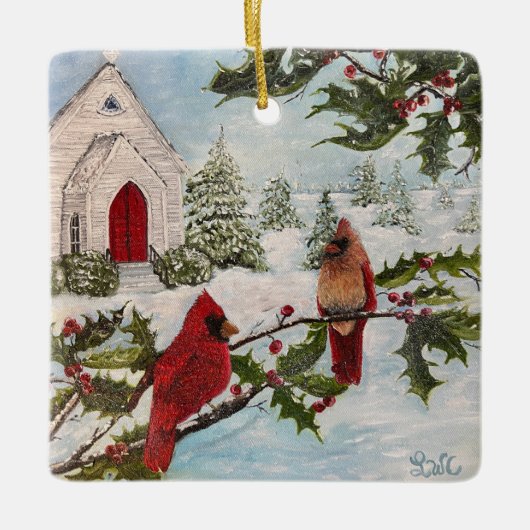 Winterfrieden 2023 Ornament (Vorderseite)
