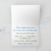 Winterfriedeneinladung Einladung (Innenseite)