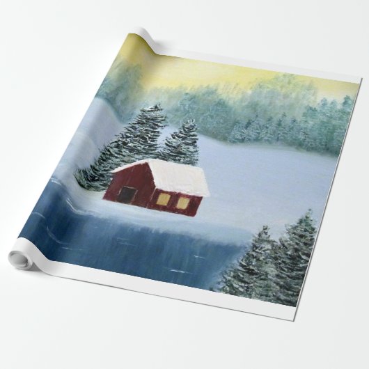 Winterfriedenspackpapier Geschenkpapier (Ungerollt)