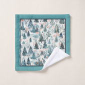 Winterfriedwald Badhandtuch Set (Waschlappen)