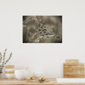 Winterfrieren, Poster (Küche)