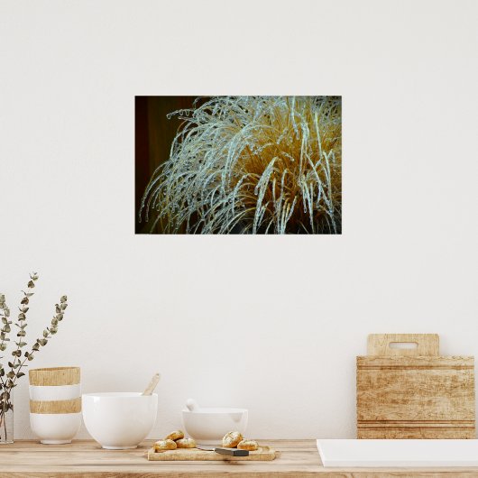 Winterfrieren, Poster (Küche)