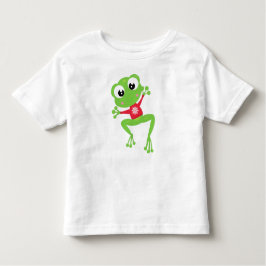 Winterfrosch, Niedlicher Frosch, Grüner Frosch, Sw Kleinkind T-shirt