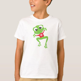 Winterfrosch, Niedlicher Frosch, Grüner Frosch, Sw T-Shirt