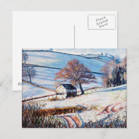 Winterfrost 2009 postkarte (Vorne/Hinten)