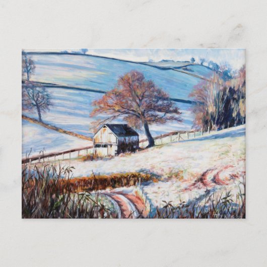 Winterfrost 2009 postkarte (Vorderseite)