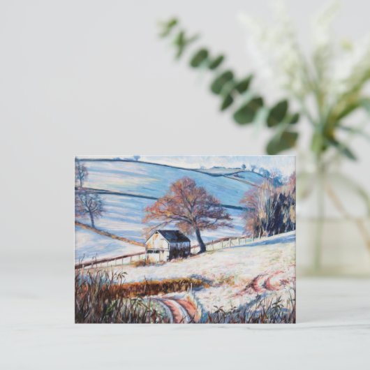 Winterfrost 2009 postkarte (Stehend Vorderseite)