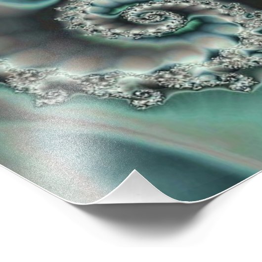 Winterfrost Fotodruck (Ecke)