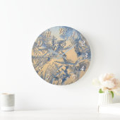 Winterfrost Große Wanduhr (Zuhause)