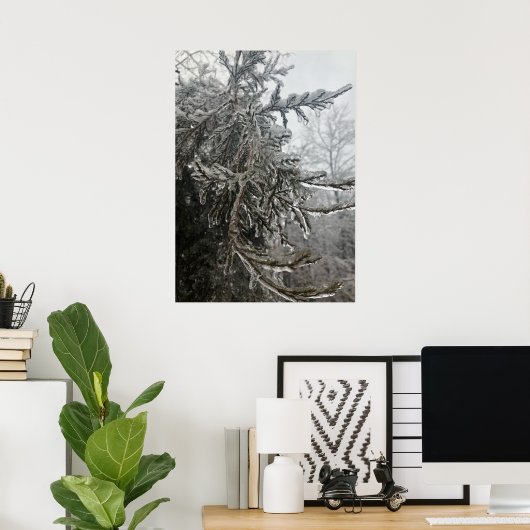 Winterfrost Poster (Heimbüro)