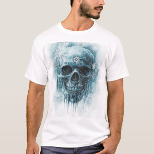 Winterfrost-Schädel T-Shirt