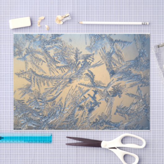 Winterfrost Seidenpapier (Handwerk)
