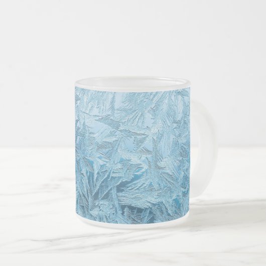 Winterfrost-Tasse Mattglastasse (VorderseiteRechts)