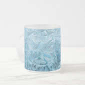 Winterfrost-Tasse Mattglastasse (Vorderseite Links)