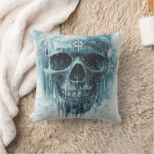 Winterfrost-Totenkopf Kissen (Decke)