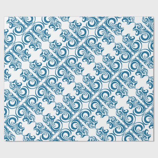 Winterfrostgeschenk Geschenkpapier (Flach)