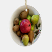 Winterfrüchte - Keramik Keramik Ornament (Rechts)