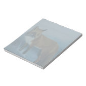 Winterfuchs Notizblock (Rotiert)