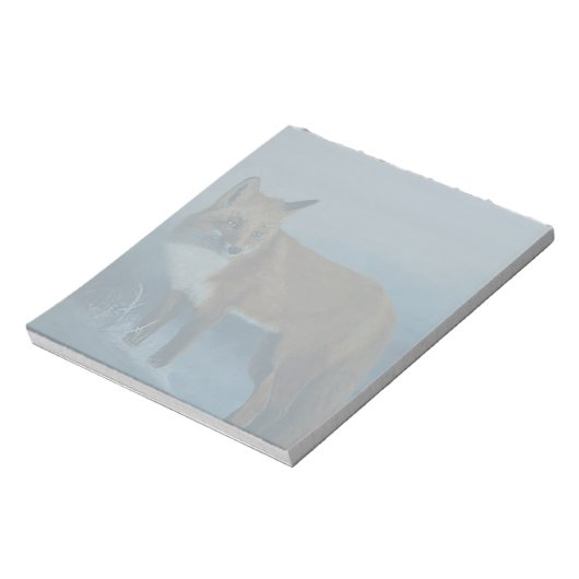 Winterfuchs Notizblock (Rotiert)