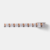 Winterfuchs-Packpapier, Waldgeschenkverpackung Satinband (Vorderseite)