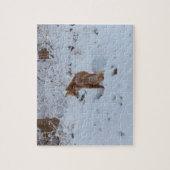 Winterfuchs Puzzle (Vertikal)