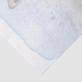 Winterfuchs Wasserfarbe Wintermagie Seidenpapier (Detail)