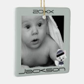 Winterfüchse Keramikornament (Rechts)