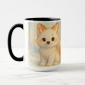Winterfuchsflüsterer Tasse (Links)