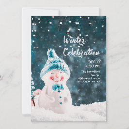 Winterful Party Invitation – Fun Snow Celebration Einladung